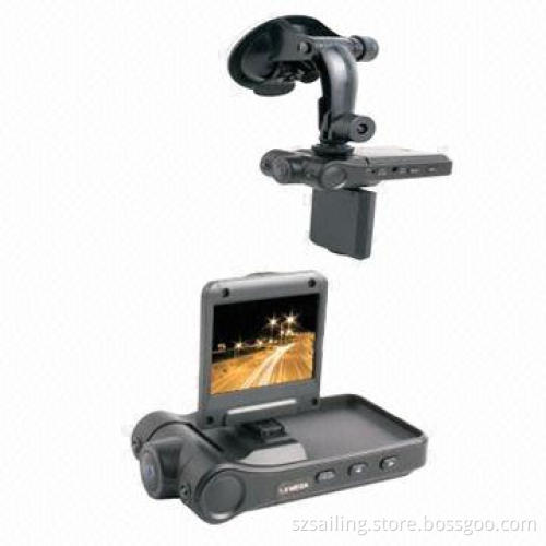 Car Black Boxes, 1.8-inch TFT with Night Vision Lamp, 270 Degrees Rotate Angle